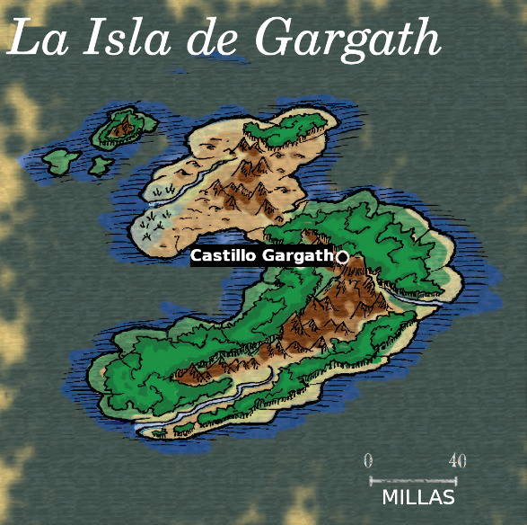 Isla de Gargath por Sean C. Macdonald